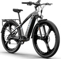 Bicicleta, Antgooat, 48 v, 195 cm, 15 Ah, 24 kg, 7 velocidades, com iluminação LED, com rodas, Multicolor, para uso diário