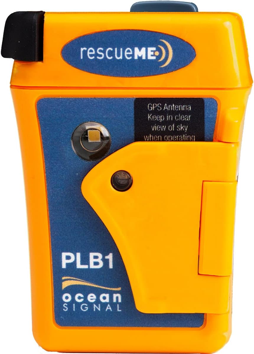 Equipamento de exterior, Ocean Signal, rescueME, 113 g, resistente à água, Laranja / Azul, para utilização no exterior