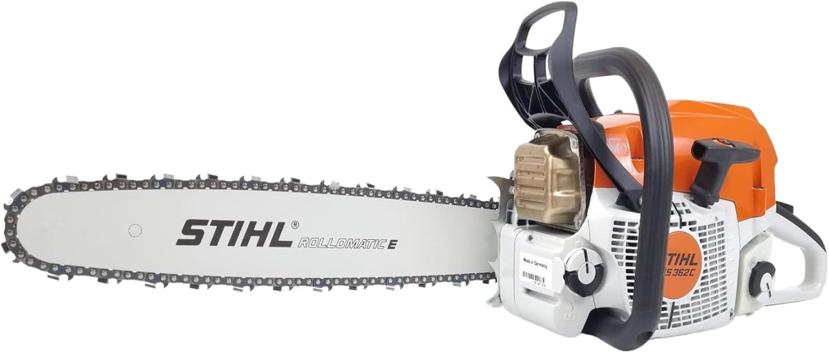 Motosserra, Stihl, 37cm, 4,8 kW, Laranja / Preto / Branco, para utilização no exterior