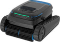 Robô de piscina, BOTLIFE, PC10, 4L, 3 cm, resistente à água, Preto / Azul, para utilização no exterior