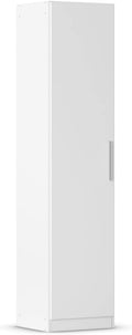 Roupeiro, Rauch Möbel, MINOSA, 47 cm, 47 × 197 × 54cm, altura regulável, regulável, com portas, madeira, Branco, para o quarto