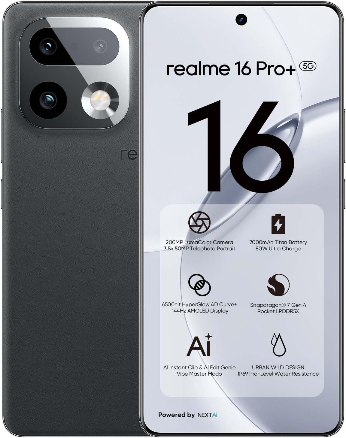 Móvel, realme, 12GB, 5 G, 80 W, com ecrã tátil, com iluminação LED, Cinzento, para a sala
