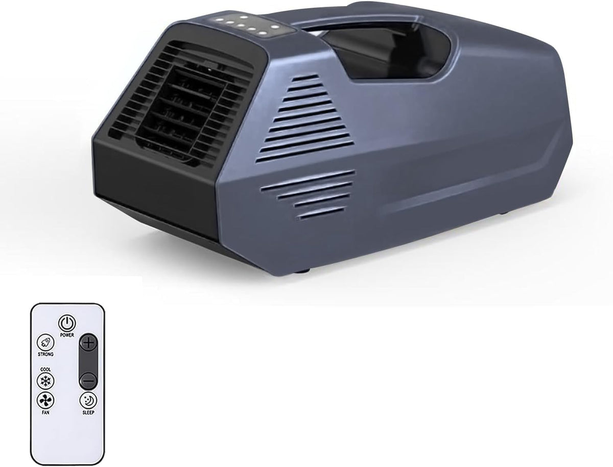 Ar condicionado portátil, InhuiVolt, 240W, Preto / Cinzento, para uso diário