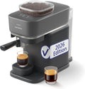 PHILIPS, Máquina de café expresso, Baristina, aço inoxidável, aço, PretoCinzento, para a cozinha