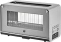 Torradeira, WMF, Lono, 22 cm, 1300 W, 13 cm, 2,6 cm, 35 × 15,6 × 22 cm, aço inoxidável, aço, Prateado / Preto, para a cozinha