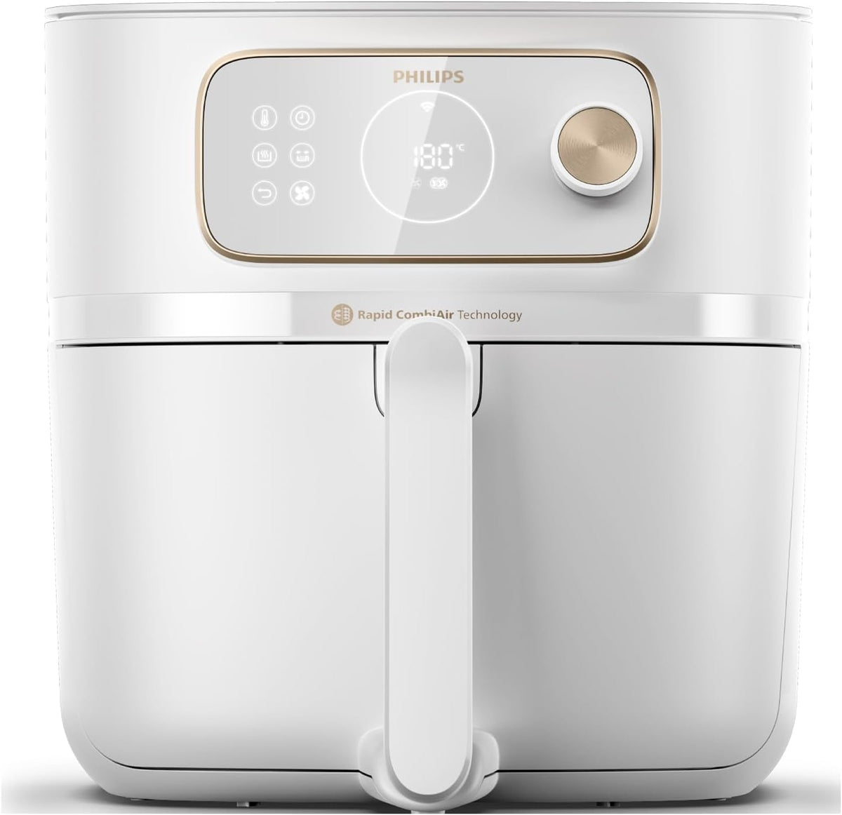 PHILIPS, Fritadeira de ar quente, Airfryer, 8,3 l, 2 kg, com controlo por aplicação, Branco, para a cozinha
