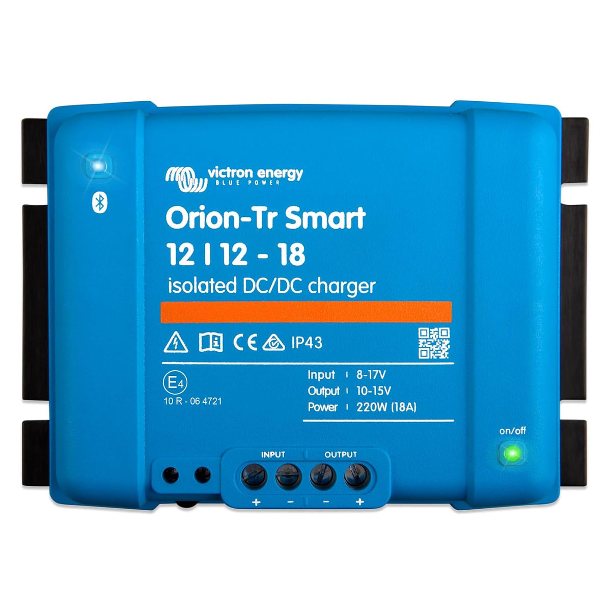 Carregador, Victron Energy, Orion-Tr, 12V, 50A, com controlo por aplicação, Azul, para uso diário