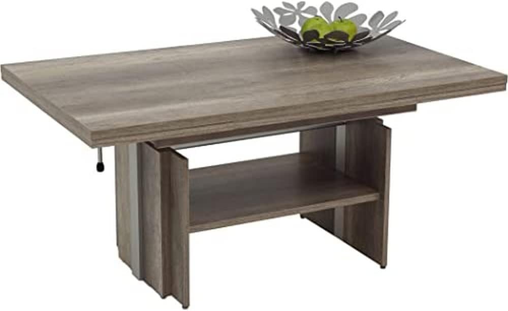 Mesa de apoio, Hela Tische, 177cm, 69cm, 30 kg, altura regulável, regulável, madeira, Wildeiche, para uso diário