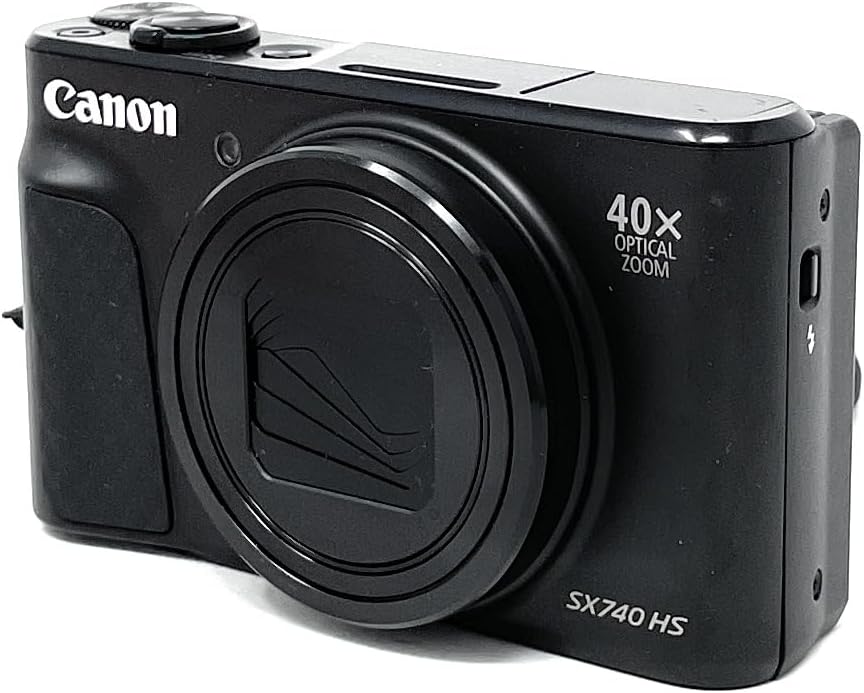 Canon, Câmara compacta, SX740, 13 L, 5,2 kg, com controlo por aplicação, Preto, para uso diário