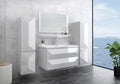 Armário inferior, Faizee Möbel, 60 cm, 90 cm, com gavetas, com portas, Branco, para uso diário