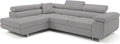 Sofá, COMFORTINO FURNITURE, 43 cm, 193 cm, 60 cm, 275 cm, 202 cm, madeira, painel de madeira, HellCinzento, para a sala