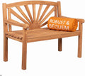 Banco, MR. DEKO, Gartenbank, 120 × 60 × 94 cm, madeira, Holz, para uso diário