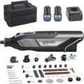 Ferramenta multifunções, DREMEL, 8240, 12V, 2Ah, regulável, Preto / Prateado / Azul, para trabalhos de manutenção